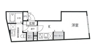 Cross Gray町屋の物件間取画像